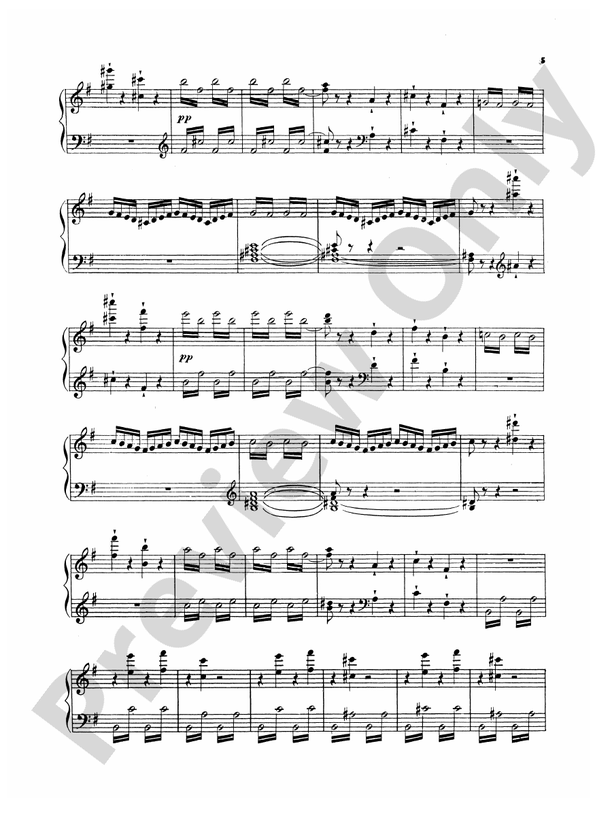 Rossini - Album of Six Overtures - Piano Solo (Digital Download)