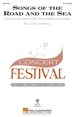 Songs of the Road and the Sea - (A Collection for Tenor/Bass Choir) - Laura Farnell - Hal Leonard ShowTrax CD CD