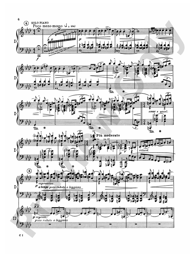 Concerto in F - 2 Pianos, 4 Hands (Digital Download)
