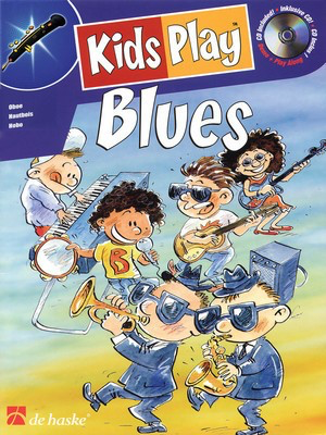 Kids Play Blues - Oboe - Oboe Klaas de Jong De Haske Publications /CD