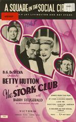 A Square In The Social Circle (from 'The Stork Club') - Betty Hutton - PVG (Digital Download)