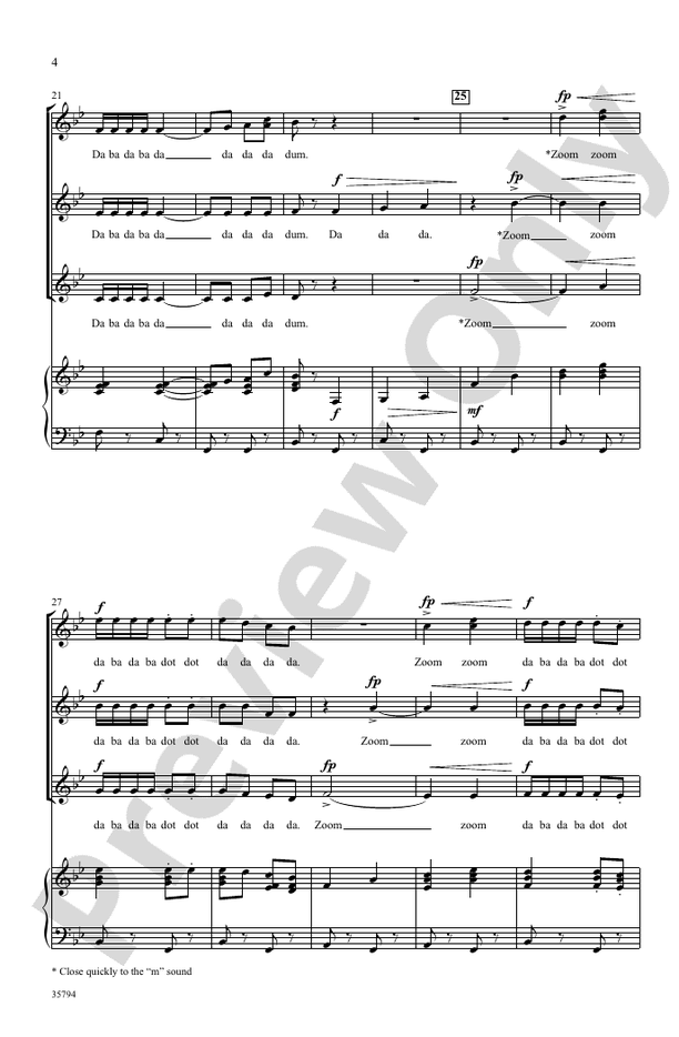 Bugler's Holiday – SSA Choral Octavo (Digital Download)