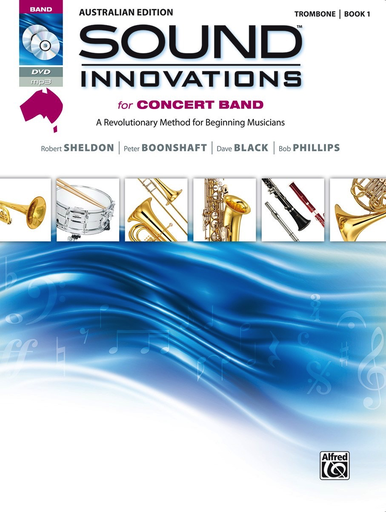 Sound Innovations Australian Edition Trombone Bk 1 - Sheldon Robert / Boonshaft Peter / Phillips Bob - Alfred Music
