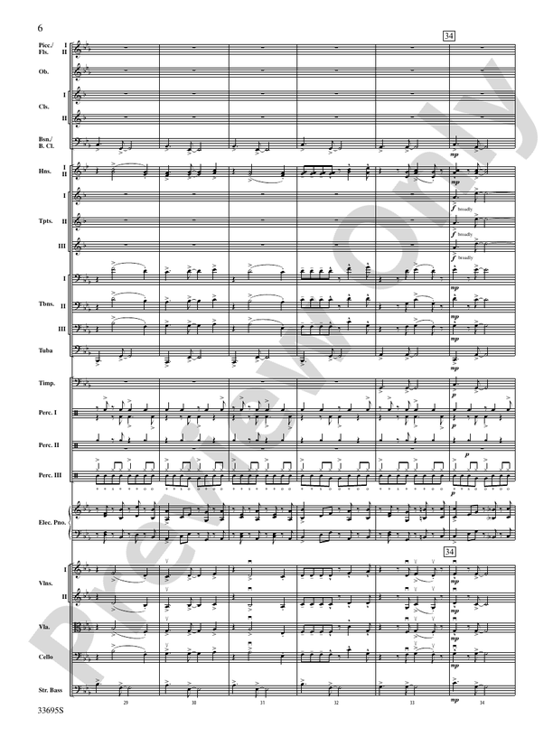 Danzas Cubanas – Full Orchestra Conductor Score & Parts (Digital Download)