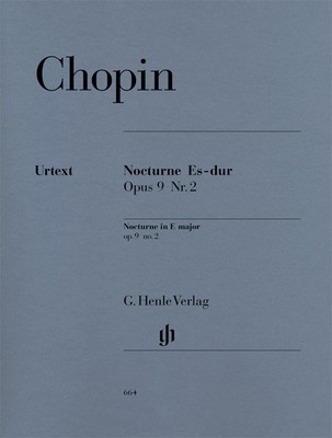 Chopin - Nocturne EbMaj Op9 #2 - Piano Solo Henle HN664
