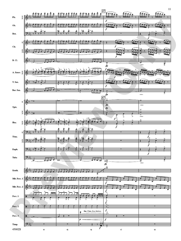 Winds of Change - Concert Band Conductor Score & Parts (Digital Download)
