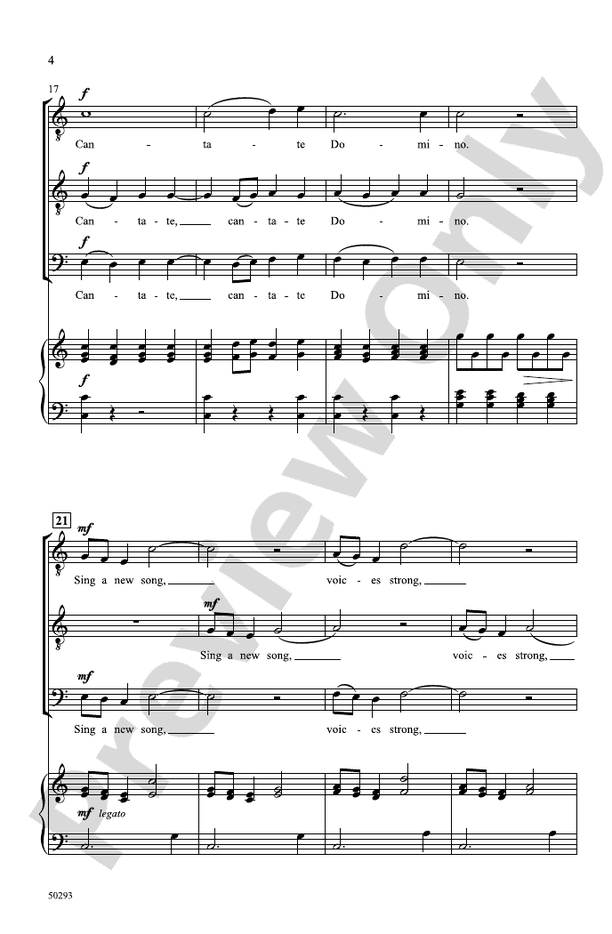 A Classical Cantate - TTB Choral Octavo (Digital Download)