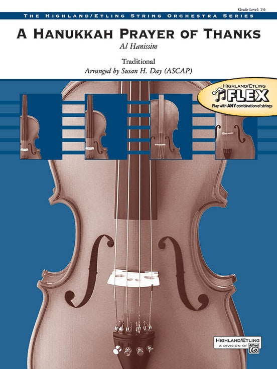 A Hanukkah Prayer of Thanks - String Orchestra Conductor Score & Parts (Digital Download)