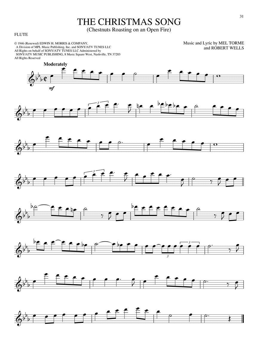 Big Book of Christmas Songs for Flute - Various - Flute Hal Leonard