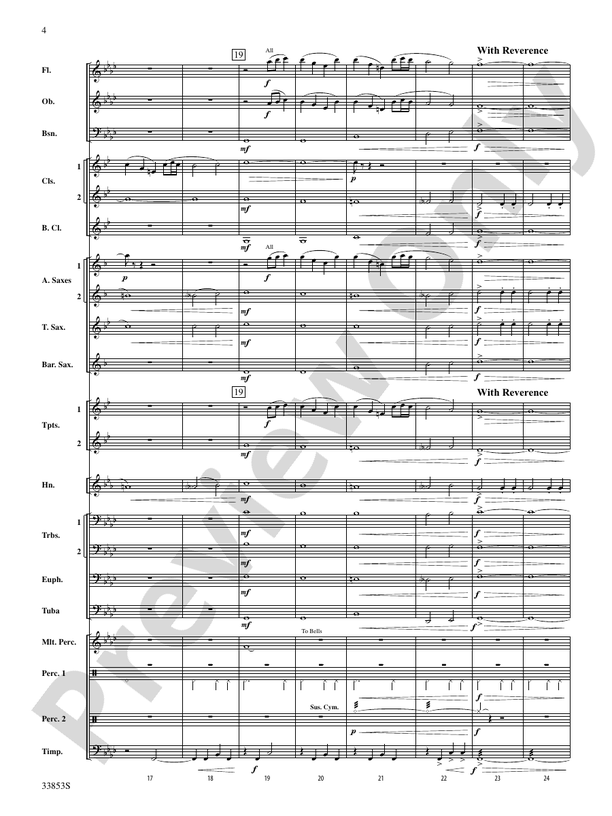 The Moon of Winter (The Huron Carol) - Concert Band Conductor Score & Parts (Digital Download)