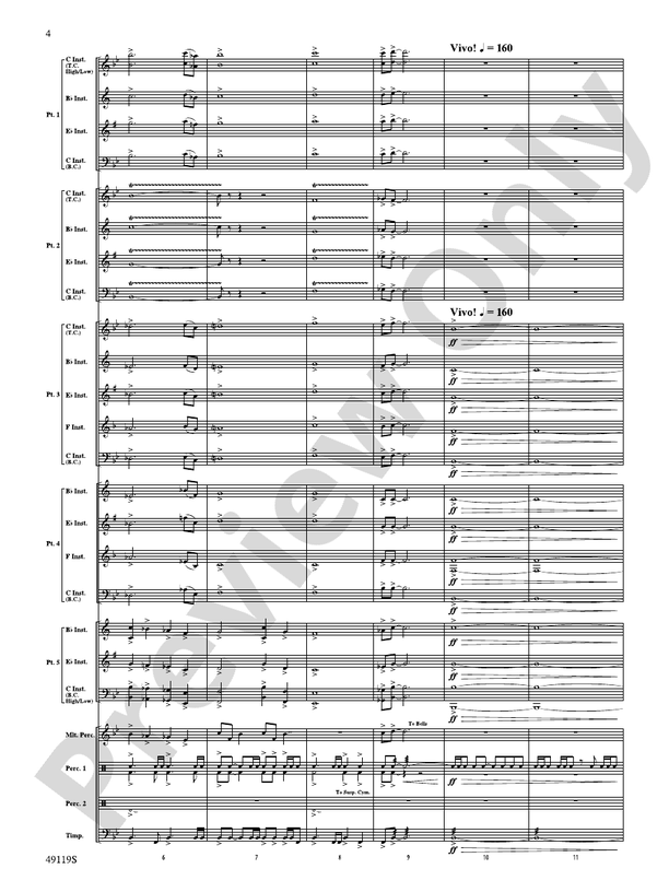 Where Stand the Dauntless - Concert Band Conductor Score & Parts (Digital Download)