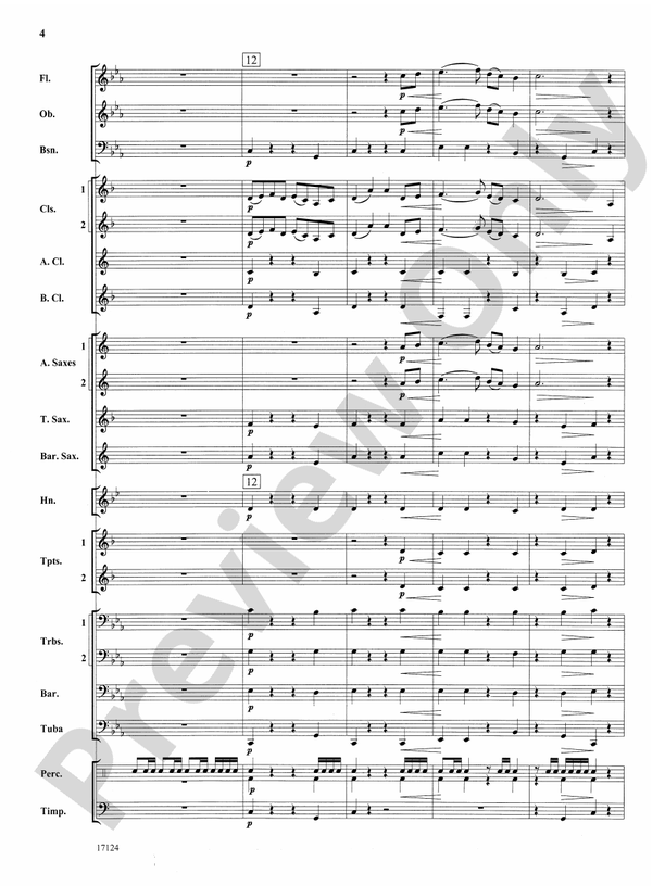Knights of Dunvegan - Concert Band Conductor Score & Parts (Digital Download)