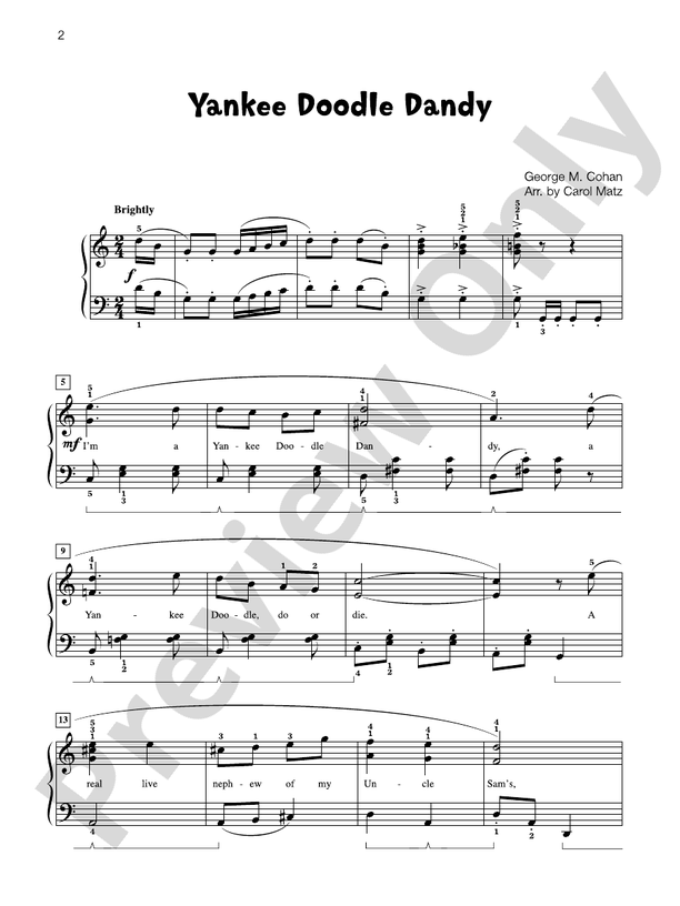 Famous & Fun Favorites, Book 5: 16 Appealing Piano Arrangements - Piano (Digital Download)