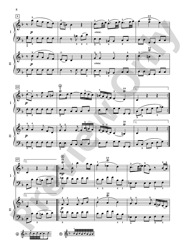 Essential Two-Piano Repertoire - 20 Late Intermediate to Early Advanced Selections in Their Original Form - 2 Pianos, 4 Hands (Digital Download)