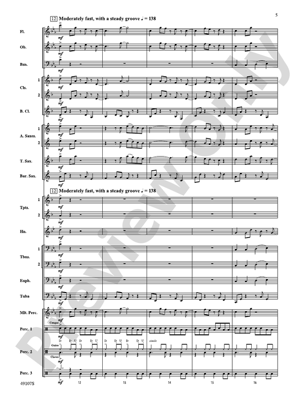 Sonoran Sunrise - Concert Band Conductor Score & Parts (Digital Download)