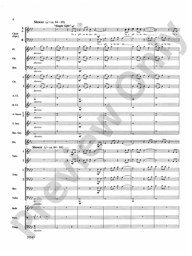 United We Stand (An American Medley) - Concert Band Conductor Score & Parts (Digital Download)
