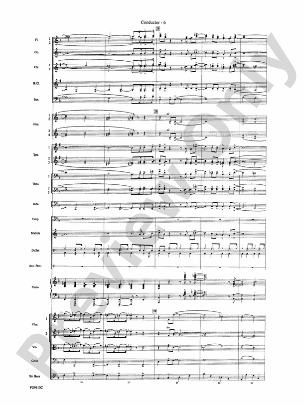 A Salute to the Big Apple – Full Orchestra Conductor Score & Parts (Digital Download)