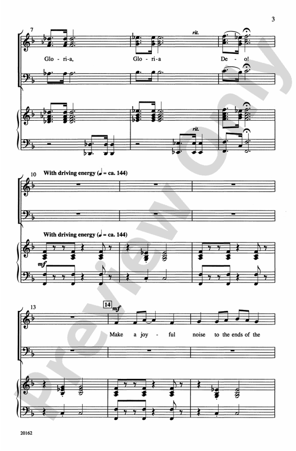 Make a Joyful Noise – 3-Part Mixed Choral Octavo (Digital Download)