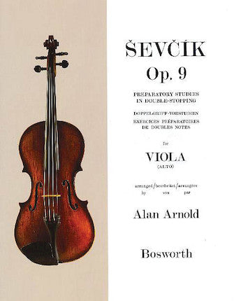 Sevcik - Viola Studies Op9 - Viola Solo edited by Arnold Bosworth BOE004571