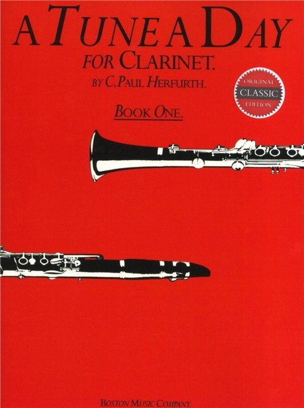 A Tune A Day Book 1 - Clarinet by Herfurth Boston BM10108