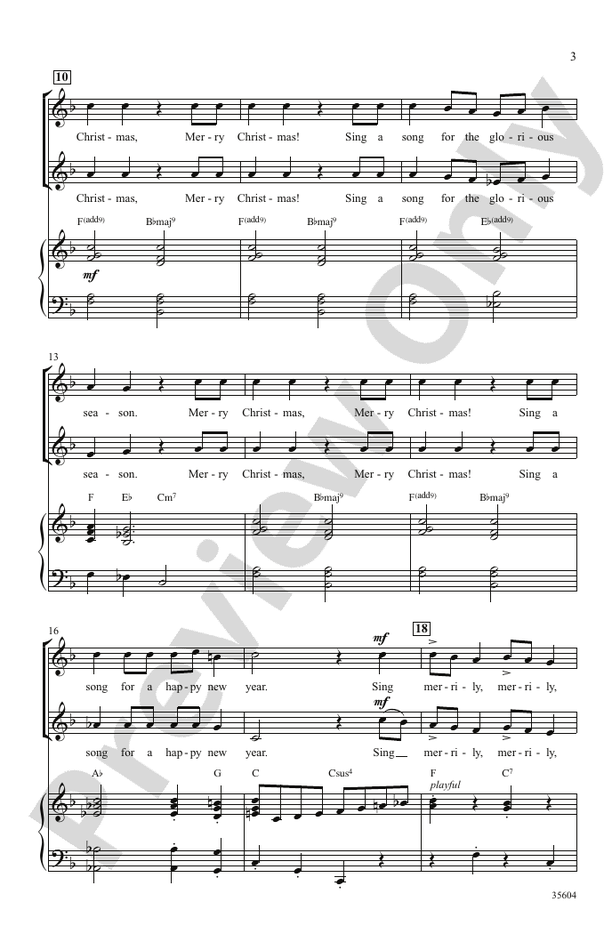 Merry Christmas, Merry Christmas (from Home Alone 2) – 2-Part Choral Octavo (Digital Download)