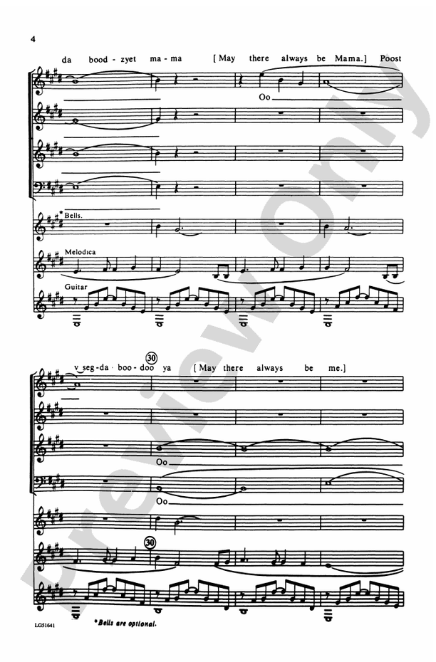 May There Always Be Sunshine – SATB Choral Octavo (Digital Download)
