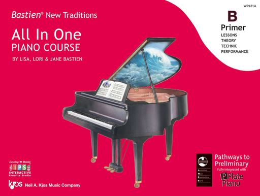 Bastien New Traditions All-In-One Piano Course Primer B - Piano by Bastien Kjos WP451A