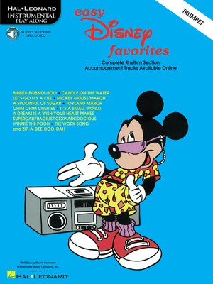 Easy Disney Favorites - Trumpet Play-Along Pack - Various - Trumpet Hal Leonard