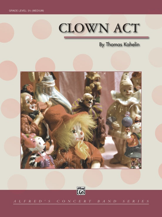 Clown Act - Concert Band Conductor Score & Parts (Digital Download)
