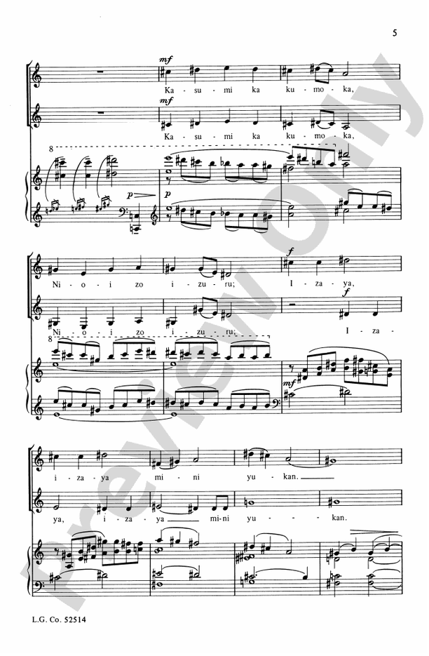 Round the Globe (Part 2) - SSAA Choral Octavo (Digital Download)