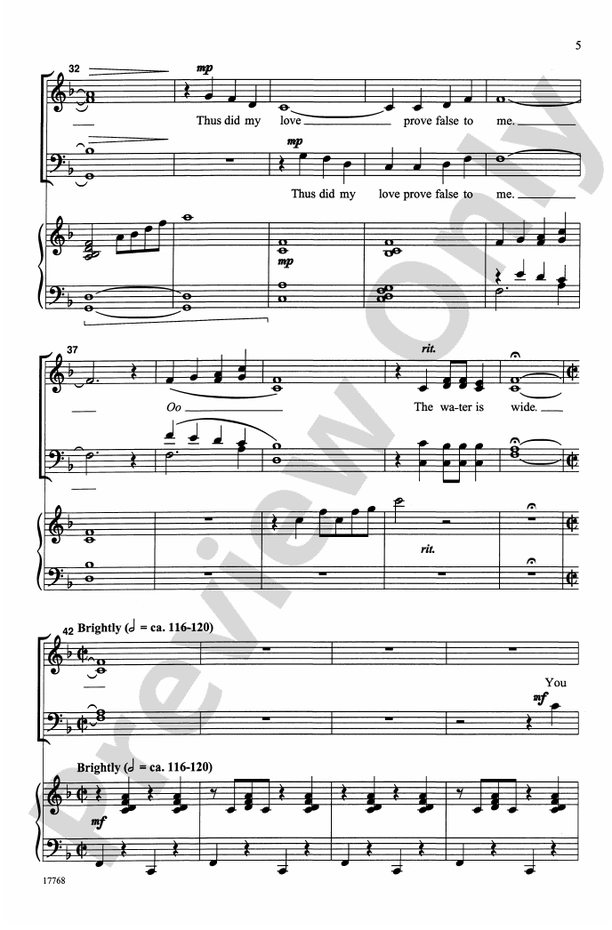 Folk Song Suite – SATB Choral Octavo (Digital Download)