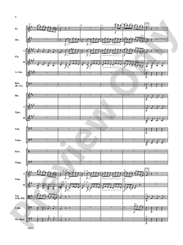 The Barber of Seville (Overture) – Full Orchestra Conductor Score & Parts (Digital Download)