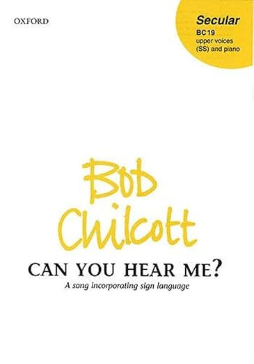 Can You Hear Me? SA/Piano