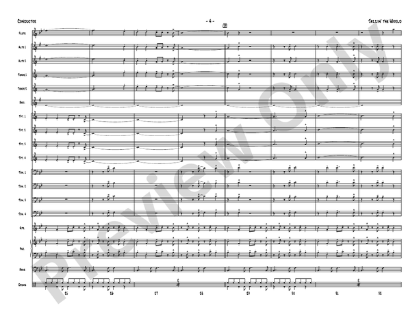 Jazzin' the World – Jazz Ensemble Conductor Score & Parts (Digital Download)
