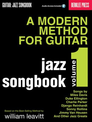 A Modern Method for Guitar - Jazz Songbook, Vol. 1 - Larry Baione - Guitar Berklee Press /CD