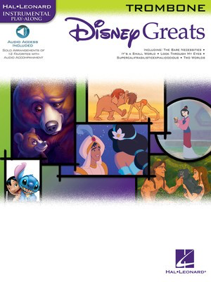 Disney Greats - for Trombone Instrumental Play-Along Pack - Various - Trombone Hal Leonard