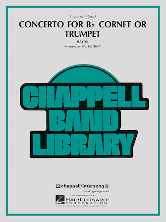 Concerto for Bb Cornet or Trumpet - Haydn - Hal Leonard Score/Parts 348429