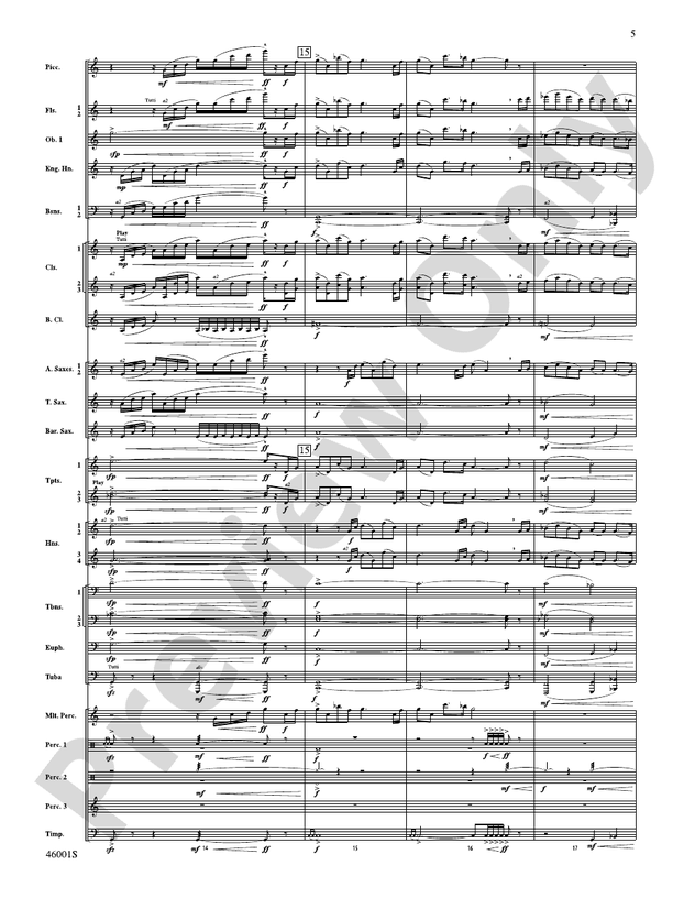 Rise of the Silver City - Concert Band Conductor Score & Parts (Digital Download)