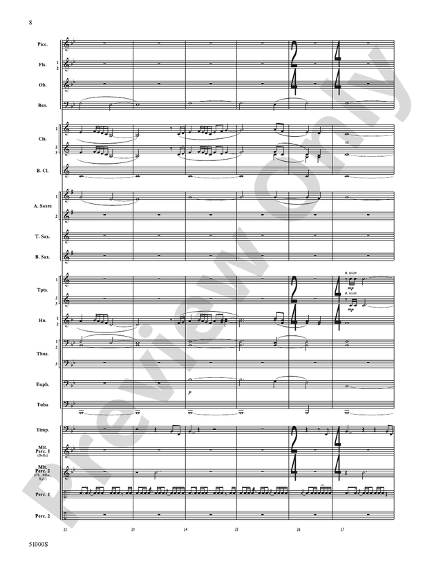 Eternal Flame – Concert Band Conductor Score & Parts (Digital Download)