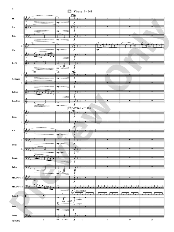 The Lost Temple - Concert Band Conductor Score & Parts (Digital Download)