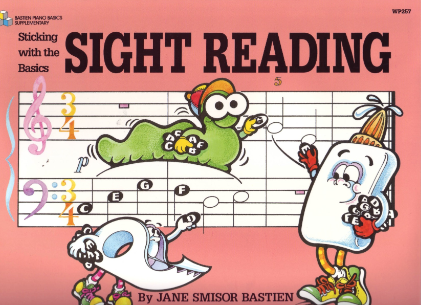 STICKING WITH THE BASICS SIGHT - BASTIEN (SIGHT READING) - KJOS WP257