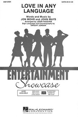 Love in Any Language - John Mays|Jon Mohr - John Higgins Hal Leonard ShowTrax CD CD