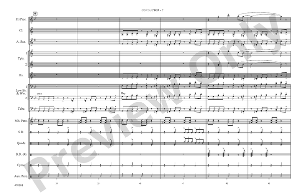 Havana – Marching Band Conductor Score & Parts (Digital Download)
