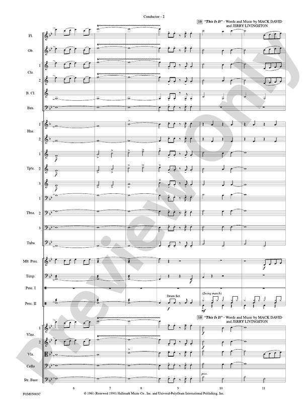 What's Up at the Symphony? (Bugs Bunny's Greatest Hits) – Full Orchestra Conductor Score & Parts (Digital Download)