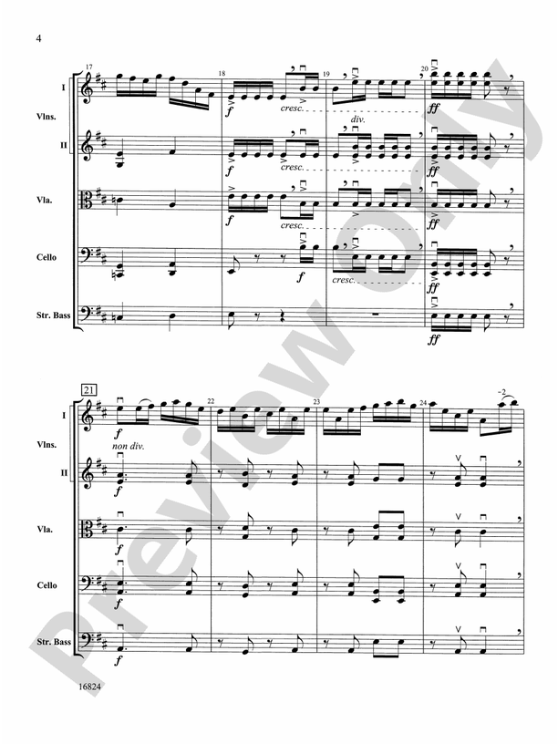 Geometric Dances – String Orchestra Conductor Score & Parts (Digital Download)