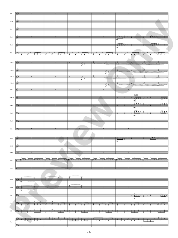 Rise City Silent, Sing! - Full Orchestra Conductor Score & Parts (Digital Download)