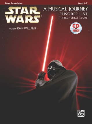 Star Wars Inst Solos 1-6 Tenor Sax Bk/CD