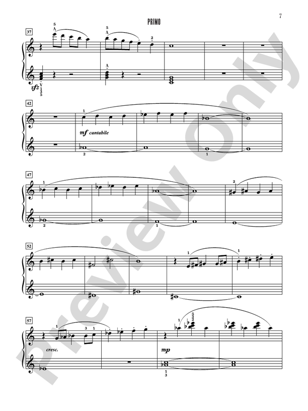 Contest Winners for Two, Book 4: 7 Original Piano Duets from the Alfred, Belwin, and Myklas Libraries - 1 Piano, 4 Hands (Digital Download)