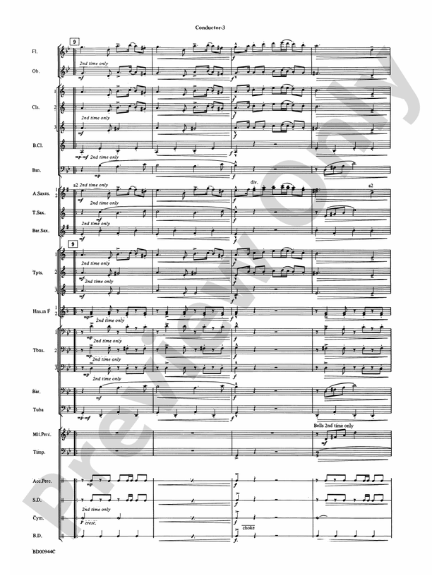 Discovery 1492 - Concert Band Conductor Score & Parts (Digital Download)