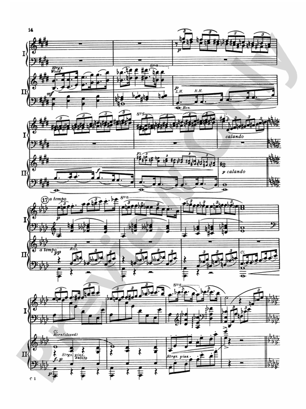Concerto in F - 2 Pianos, 4 Hands (Digital Download)
